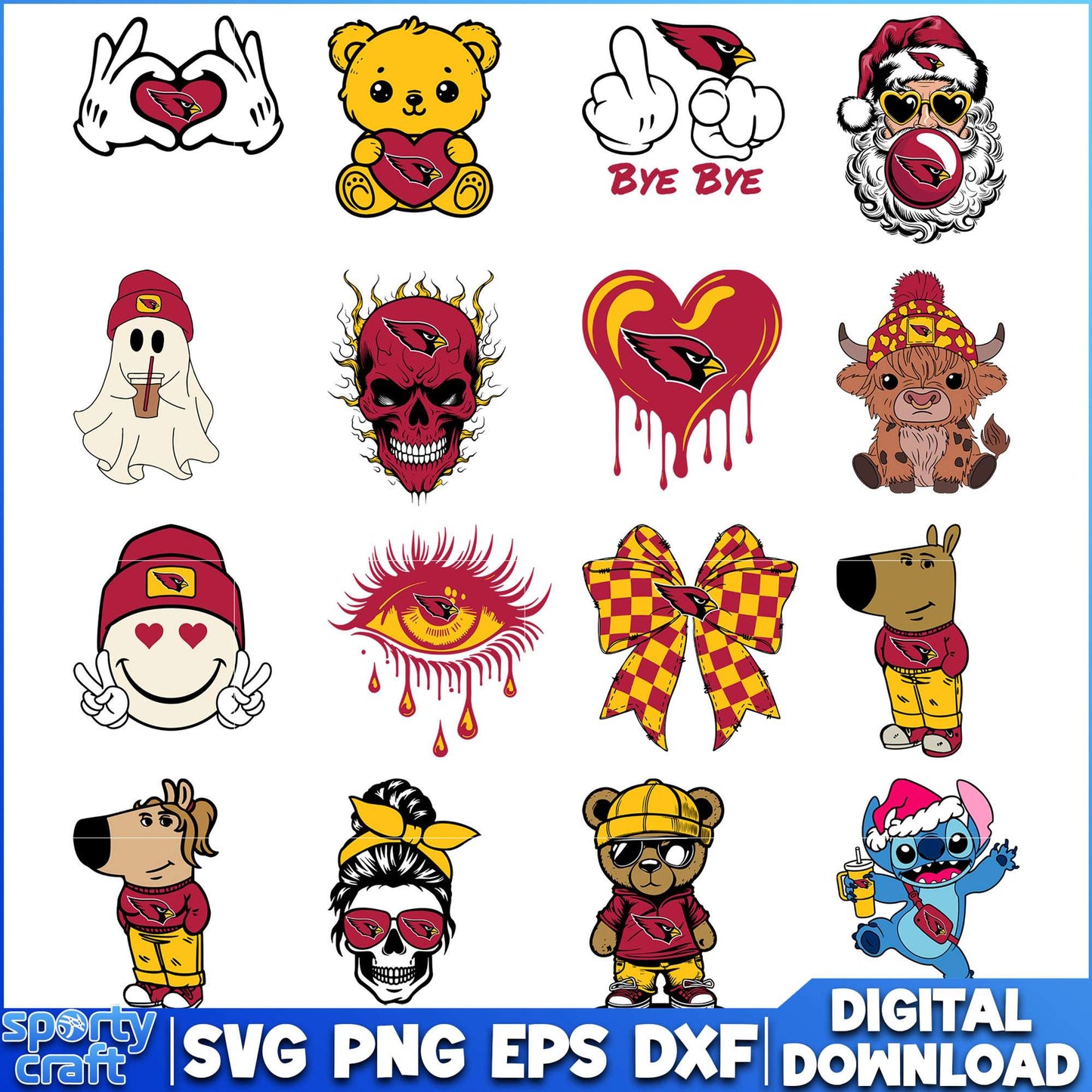 Arizona Cardinals SVG Bundle