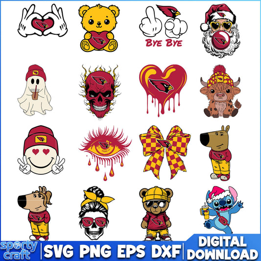 Arizona Cardinals SVG Bundle