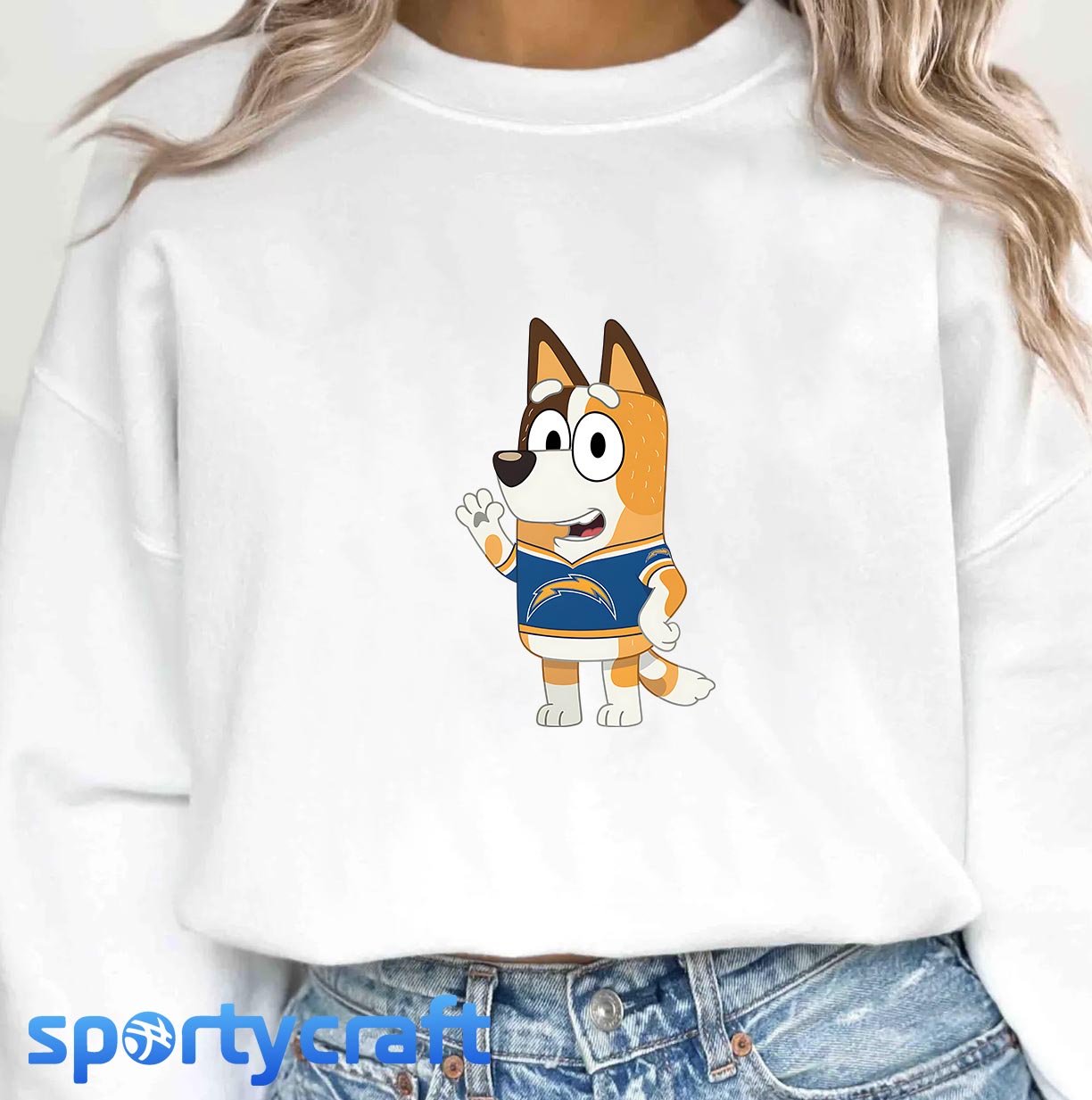 Bluey Chargers PNG Bundle, Los Angeles Chargers PNG, nfl playoff png