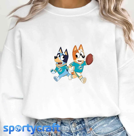 Bluey Dolphins PNG Bundle, Miami Dolphins PNG, super bowl png