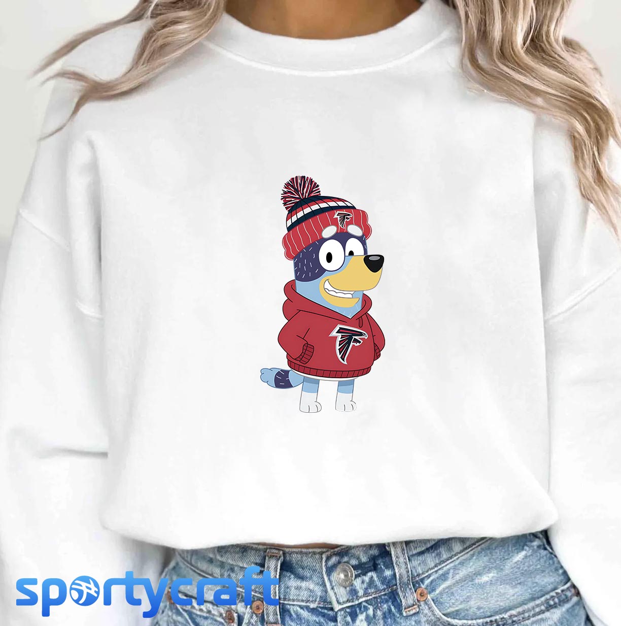 Bluey Falcons PNG Bundle, Atlanta Falcons PNG, nfl playoff png