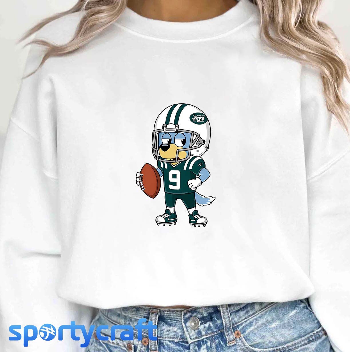 Bluey Jets PNG Bundle, New York Jets PNG, super bowl png