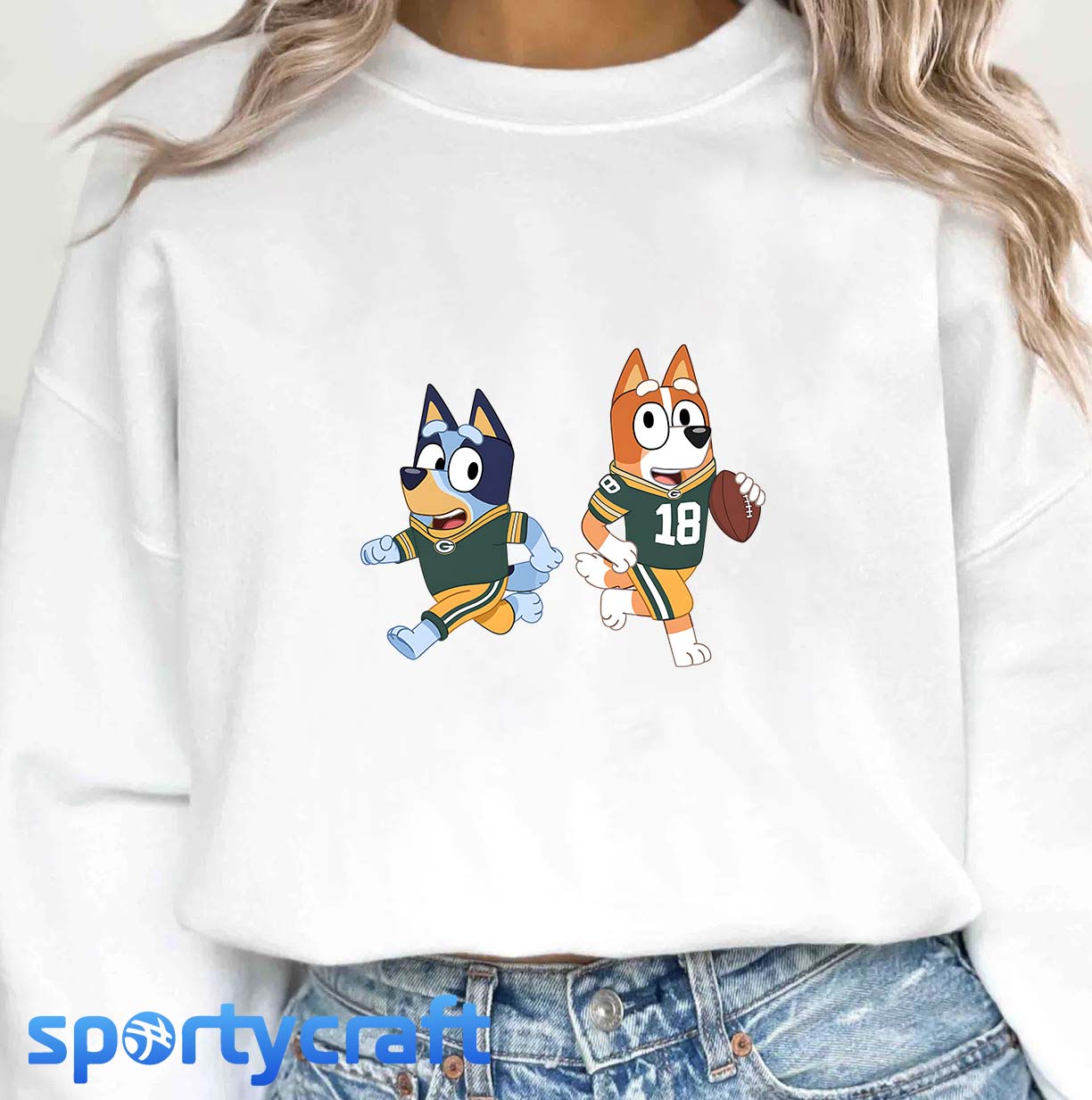 Bluey Puppy Packers PNG Bundle, Green Bay Packers PNG, super bowl png