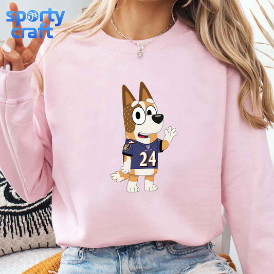 Bluey Ravens PNG Bundle, Baltimore Ravens PNG, super bowl png