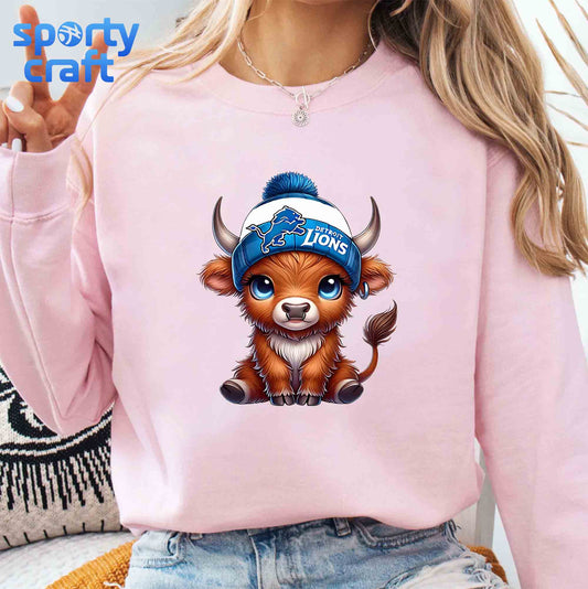 Cute Highland Cow NFL Teams Bundle PNG, NFL Football PNG, nfl team png