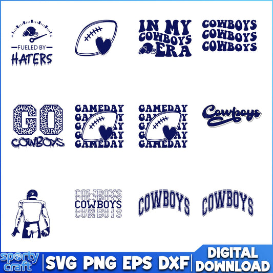Dallas Cowboys SVG Bundle, Cowboys SVG, nfl teams svg