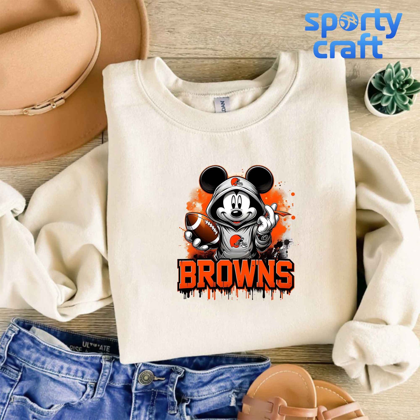 Disney Mickey Mouse NFL Teams Bundle PNG, NFL Football PNG, nfl teams png