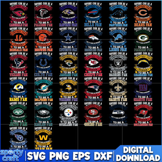 Football Fan SVG Bundle