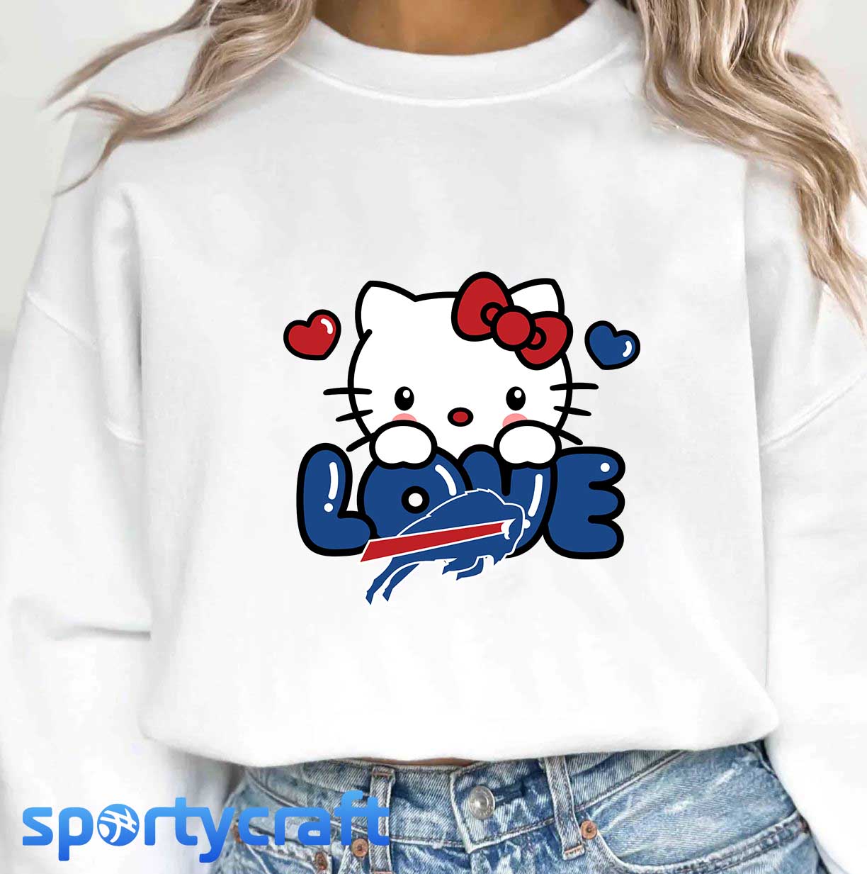 Hello Kitty Bills SVG Bundle, Buffalo Bills SVG, nfl 2025 svg