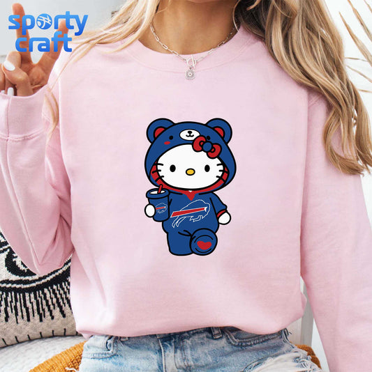 Hello Kitty Bills SVG Bundle, Buffalo Bills SVG, nfl 2025 svg