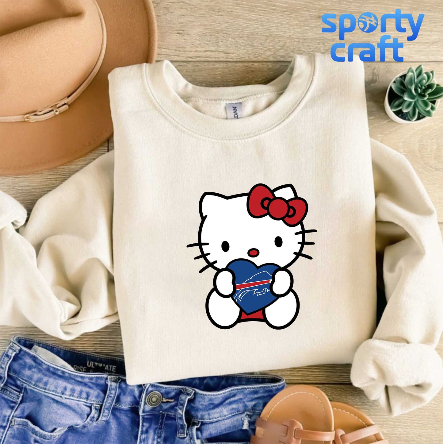 Hello Kitty Bills SVG Bundle, Buffalo Bills SVG, nfl 2025 svg