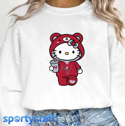 Hello Kitty Buccaneers SVG Bundle, Tampa Bay Buccaneers SVG, hello kitty sv