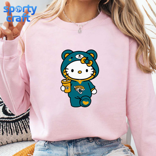Hello Kitty Jaguars svg Bundle, Jacksonville Jaguars svg, nfl season svg