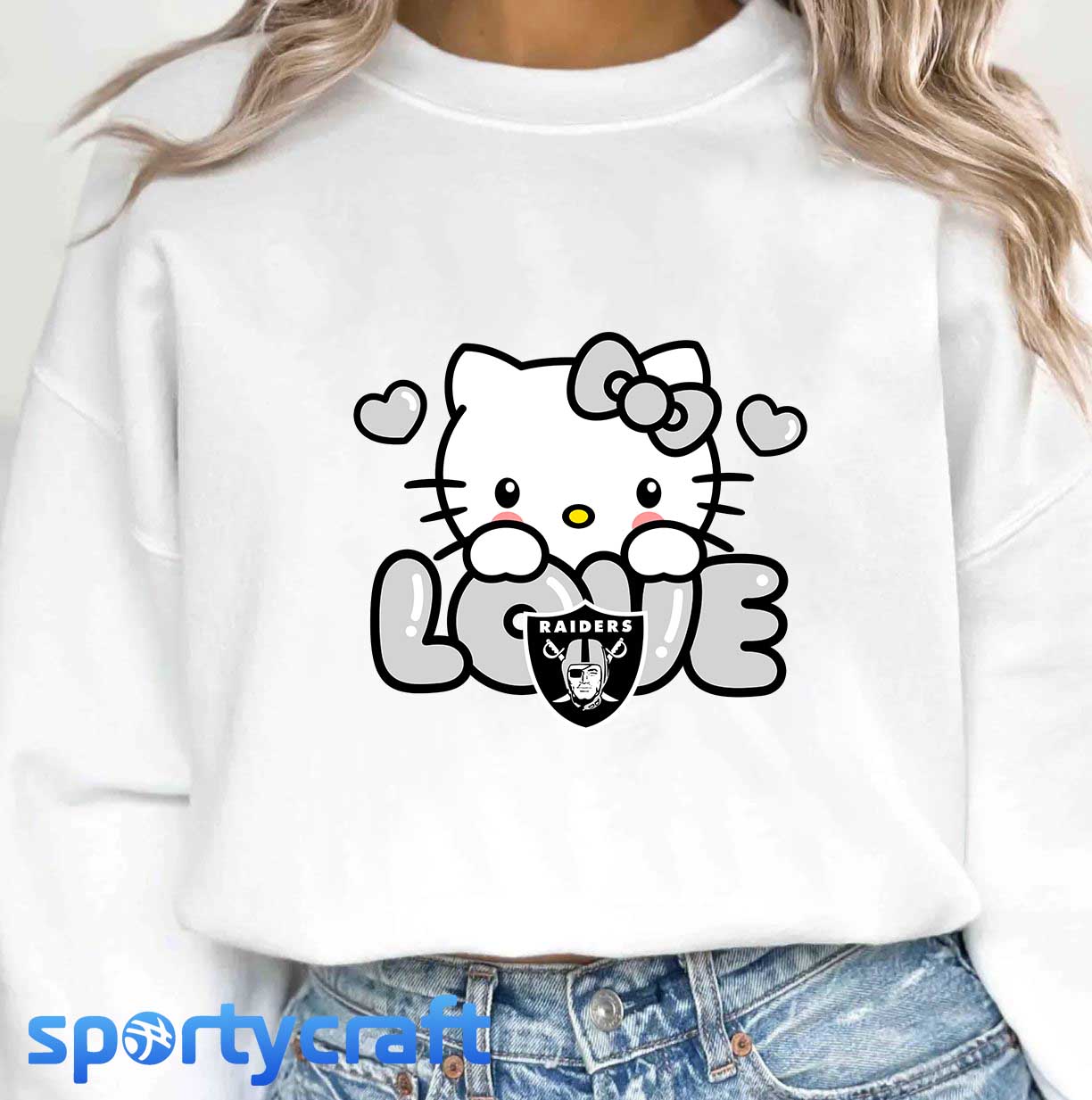 Hello Kitty Raiders svg Bundle, Las Vegas Raiders svg, nfl 2025 svg