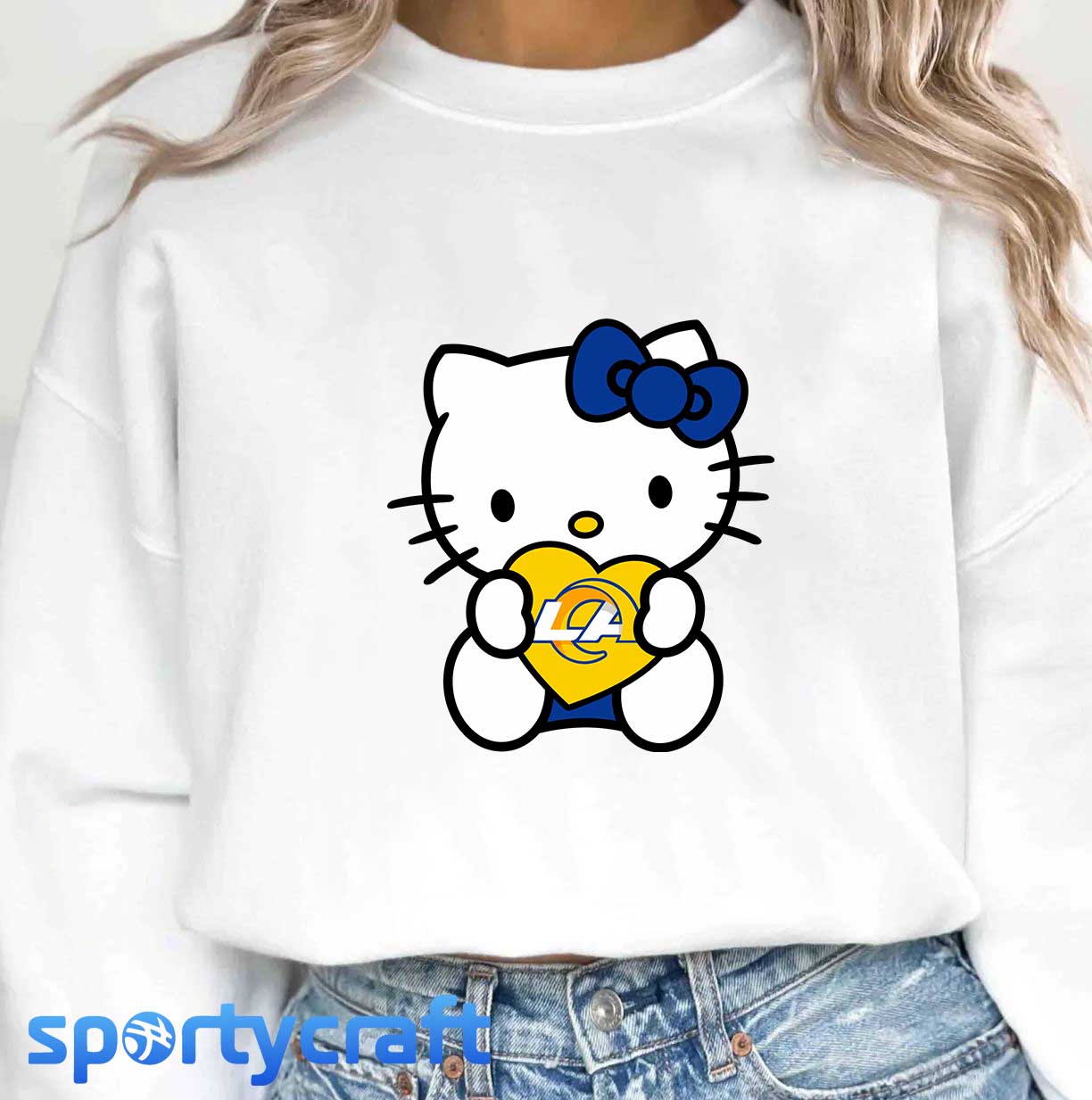 Hello Kitty Rams svg Bundle, Los Angeles Rams svg, nfl 2025 svg