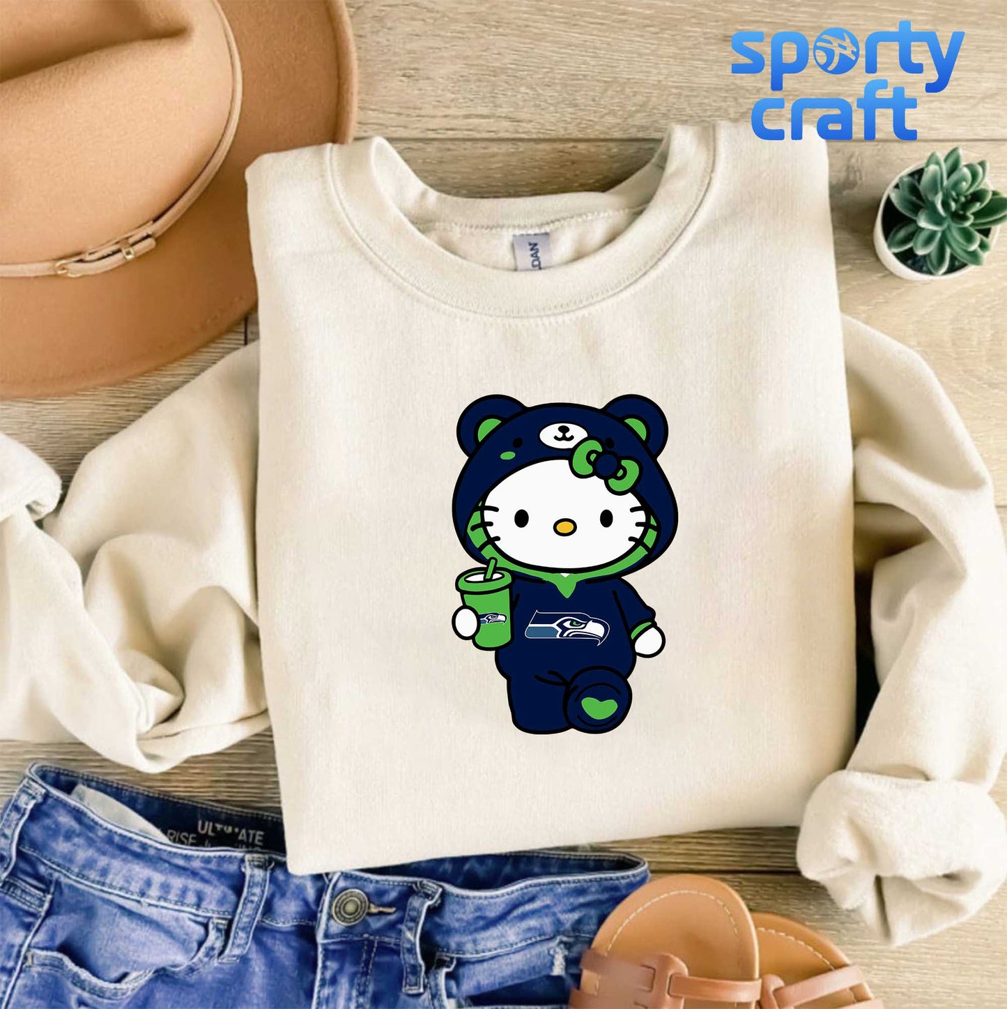 Hello Kitty Seahawks svg Bundle, Seattle Seahawks svg, nfl 2025 svg