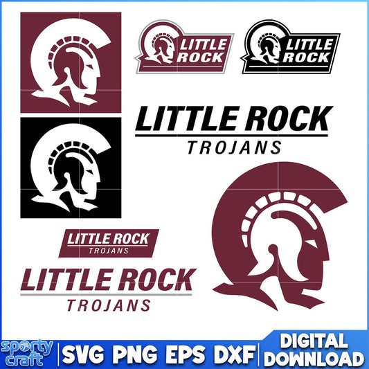 Little Rock Trojans SVG Bundle, ncaa scores today svg, ncaa schedule svg