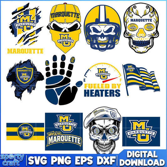 Marquette SVG Bundle, ncaa scores today svg, ncaa schedule svg
