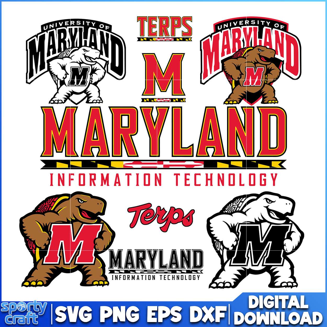 Maryland Terps SVG Bundle, ncaa scores today svg, ncaa schedule svg