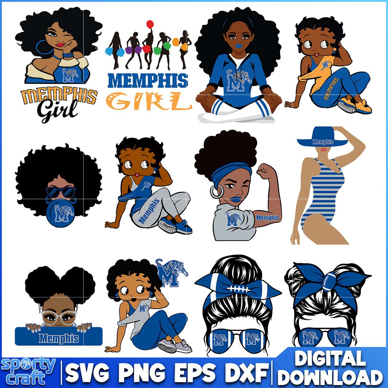 Memphis Girls SVG Bundle, ncaa scores today svg, ncaa schedule svg
