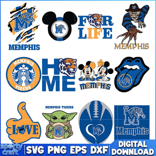 Memphis Tigers SVG Bundle, ncaa scores today svg, ncaa schedule svg