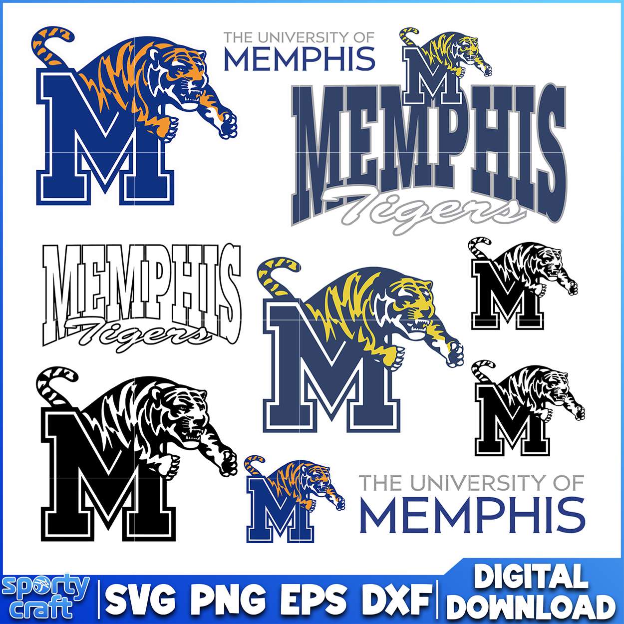 Memphis Tigers SVG Bundle Spirit Designs, ncaa scores today svg, ncaa schedule svg