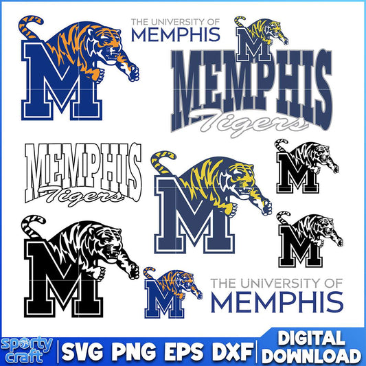 Memphis Tigers SVG Bundle Spirit Designs, ncaa scores today svg, ncaa schedule svg