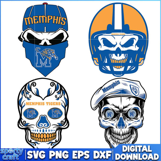 Memphis Tigers Skull SVG Bundle, ncaa scores today svg, ncaa schedule svg