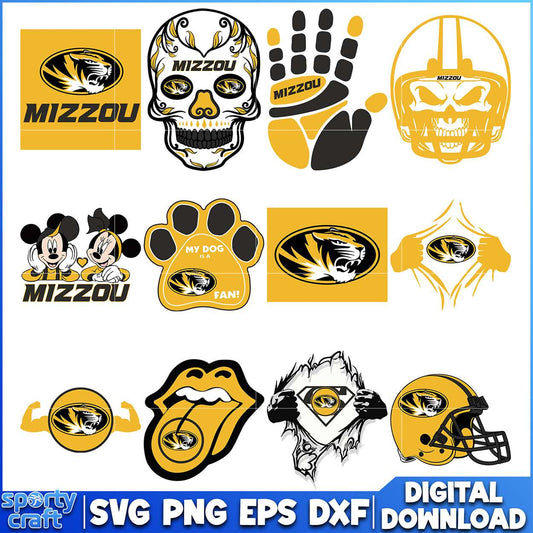 Mizzou SVG Bundle Designs, ncaa final svg, ncaa seasons svg