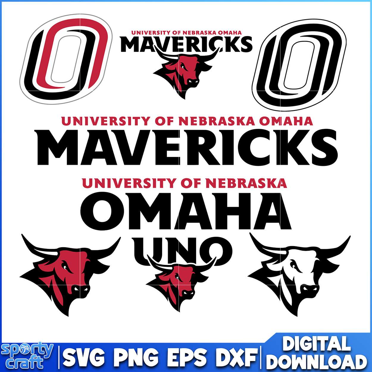 Omaha Mavericks SVG Bundle, ncaa tournament svg, ncaa scores svg