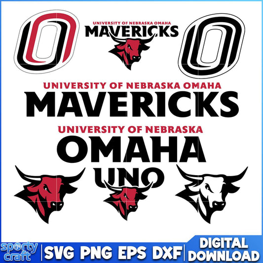 Omaha Mavericks SVG Bundle, ncaa tournament svg, ncaa scores svg