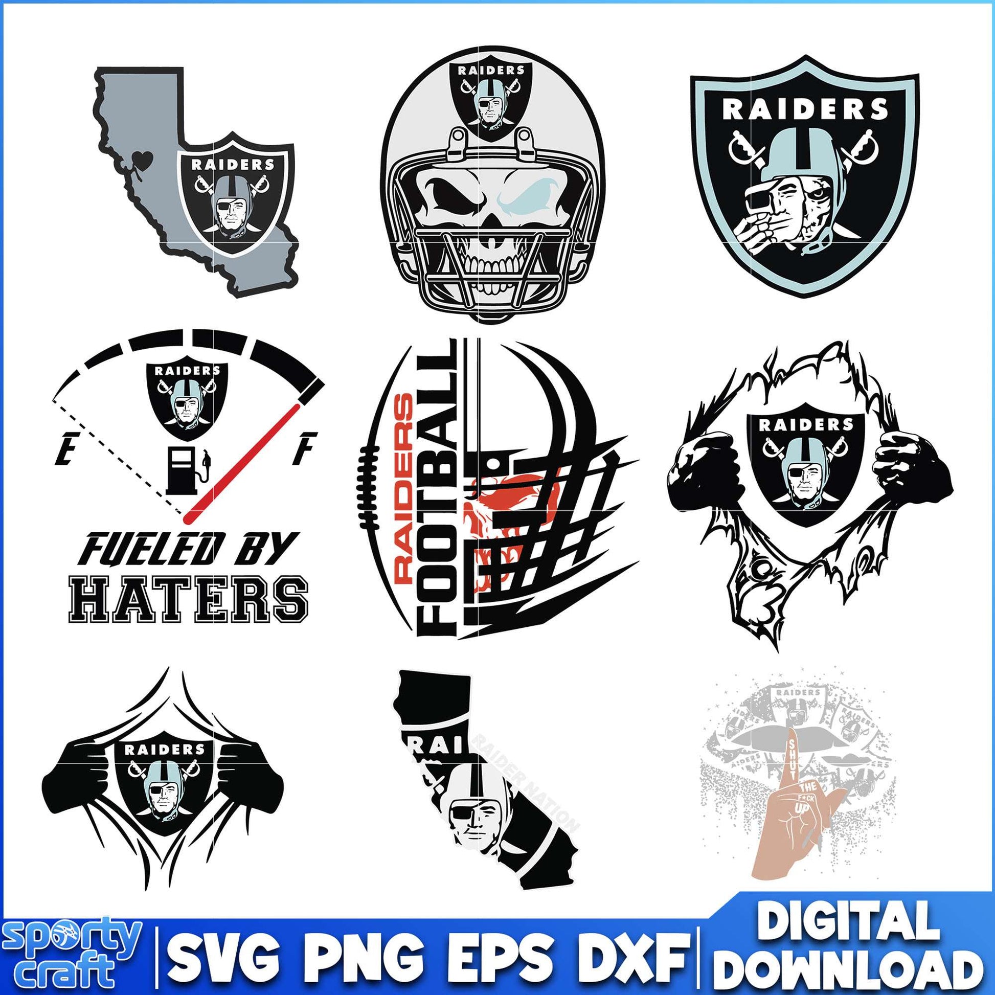 Las Vegas Raiders Bundle svg, Raiders svg, nfl 2025 svg