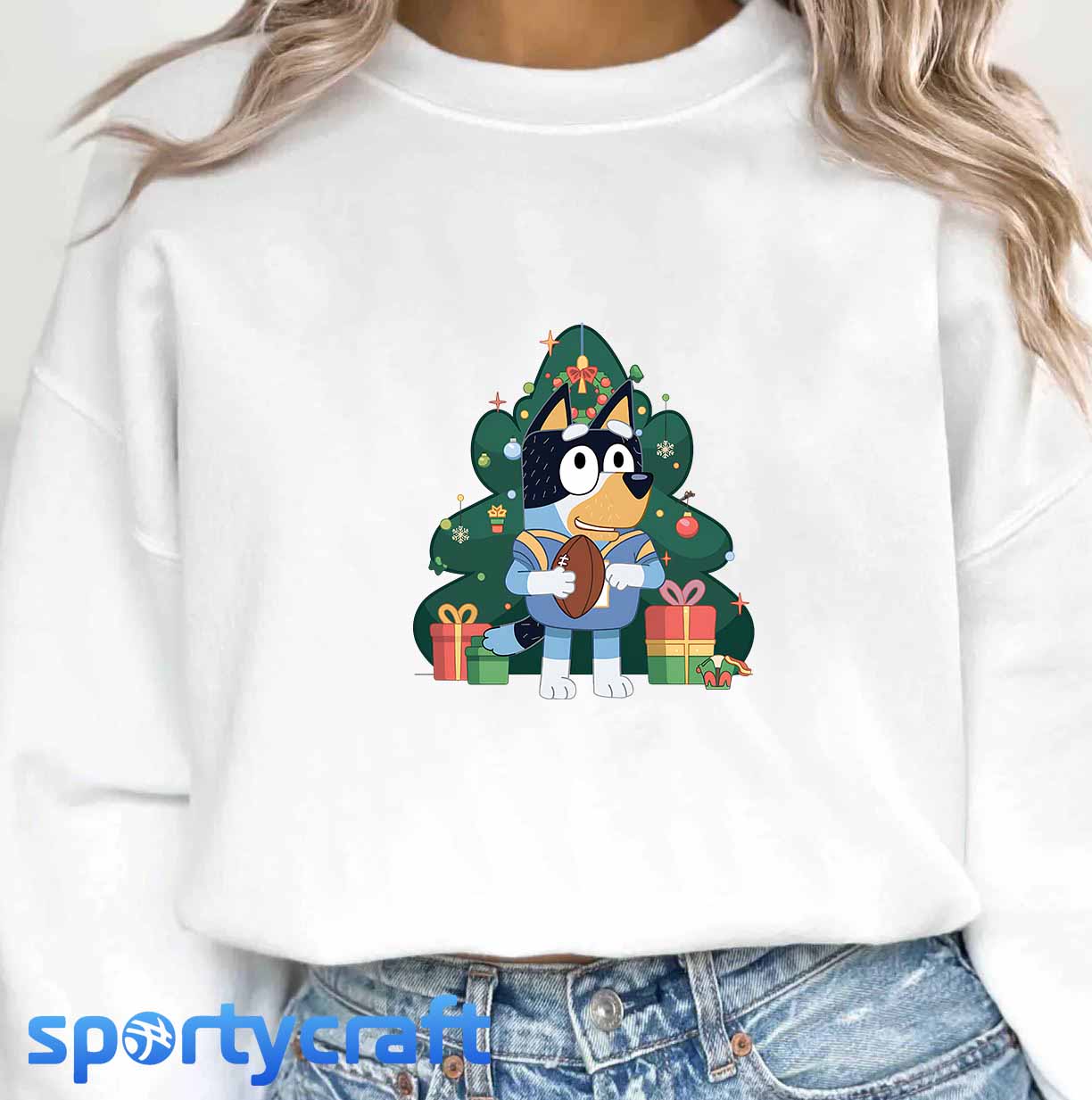 Bluey Dog Rams SVG Bundle, Los Angeles Rams SVG, nfl team png