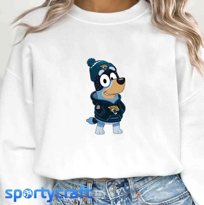 Bluey Jaguars PNG Bundle, Jacksonville Jaguars PNG, nfl teams png