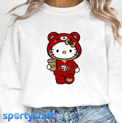Hello Kitty 49ers svg Bundle, San Francisco 49ers svg, nfl 2025 svg