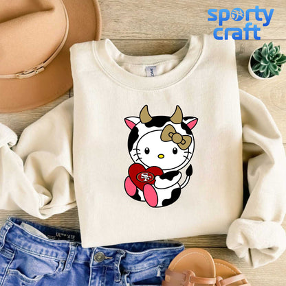 Hello Kitty 49ers svg Bundle, San Francisco 49ers svg, nfl 2025 svg