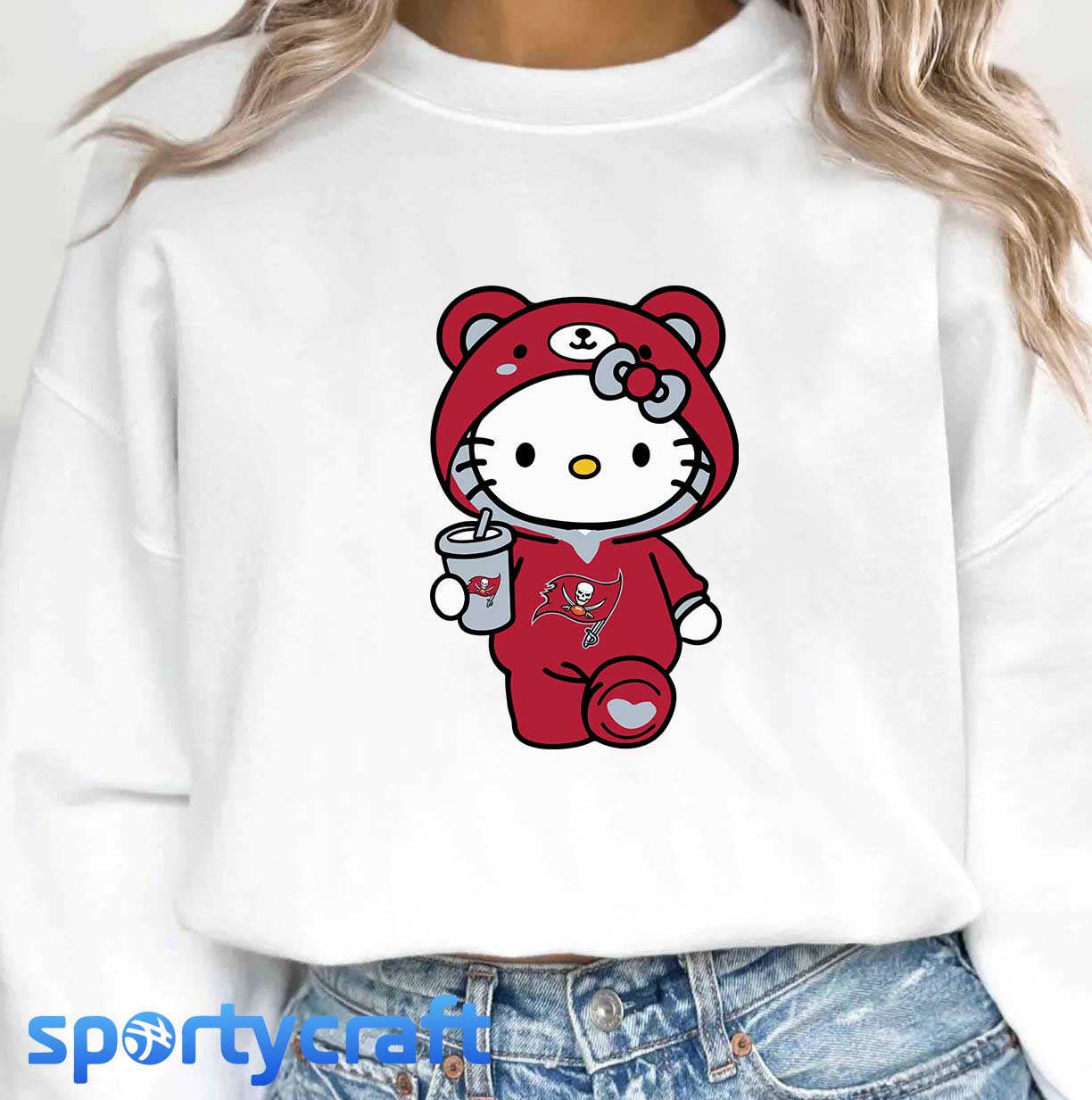 Hello Kitty Buccaneers SVG Bundle, Tampa Bay Buccaneers SVG, hello kitty sv