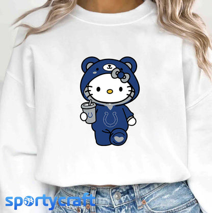 Hello Kitty Colts SVG Bundle, Indianapolis Colts SVG, nfl 2025 svg