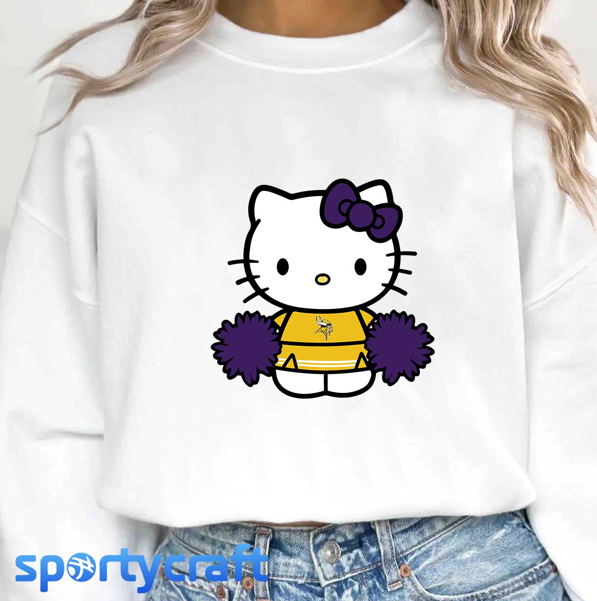Hello Kitty Vikings SVG Bundle, Minnesota Vikings SVG, nfl 2025 svg