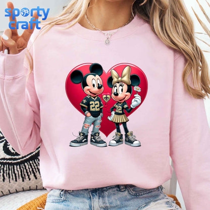 Mickey Minnie NFL Football Bundle PNG, NFL Teams PNG, nfl playoff png