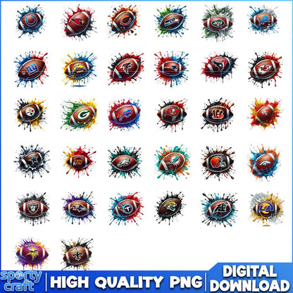 Football Logo Ruby NFL Bundle PNG, NFL Teams PNG, nfl team png