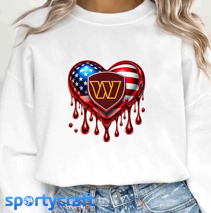 Shape Hearts NFL Team Bundle PNG, NFL Football PNG, nfl logo png